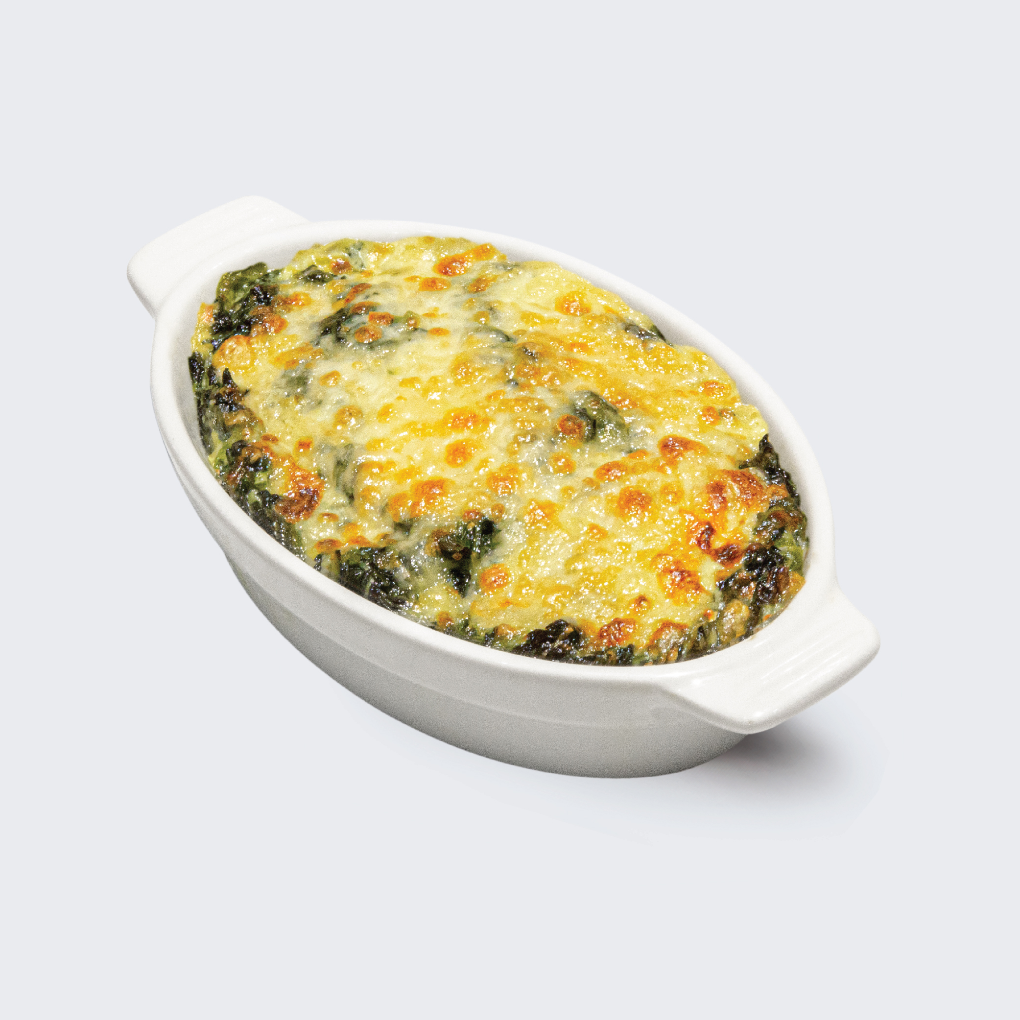 Baked Spinach with Cheese